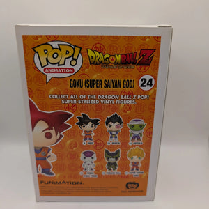 Funko Pop Dragon Ball Z Super Saiyan Goku #24 FRENLY BRICKS - Open 7 Days