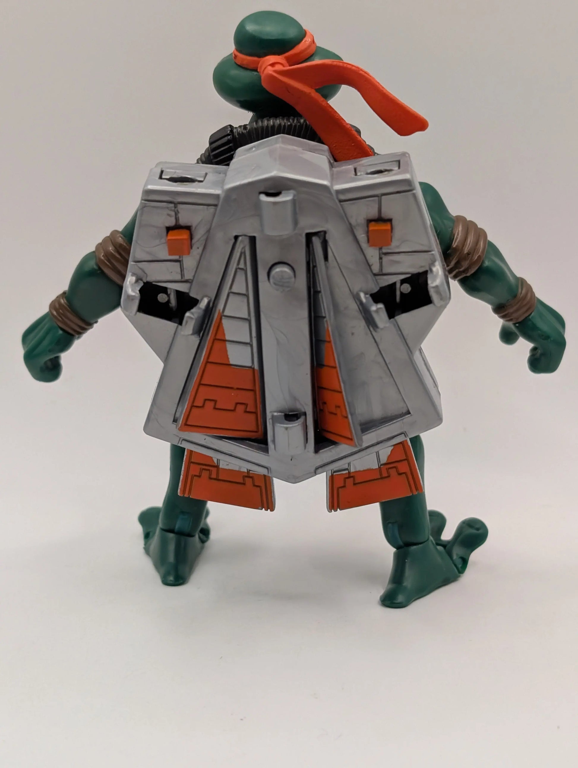 2004 TMNT Teenage Mutant Ninja Turtles AIR NINJA MICHELANGELO Figure loose FRENLY BRICKS - Open 7 Days