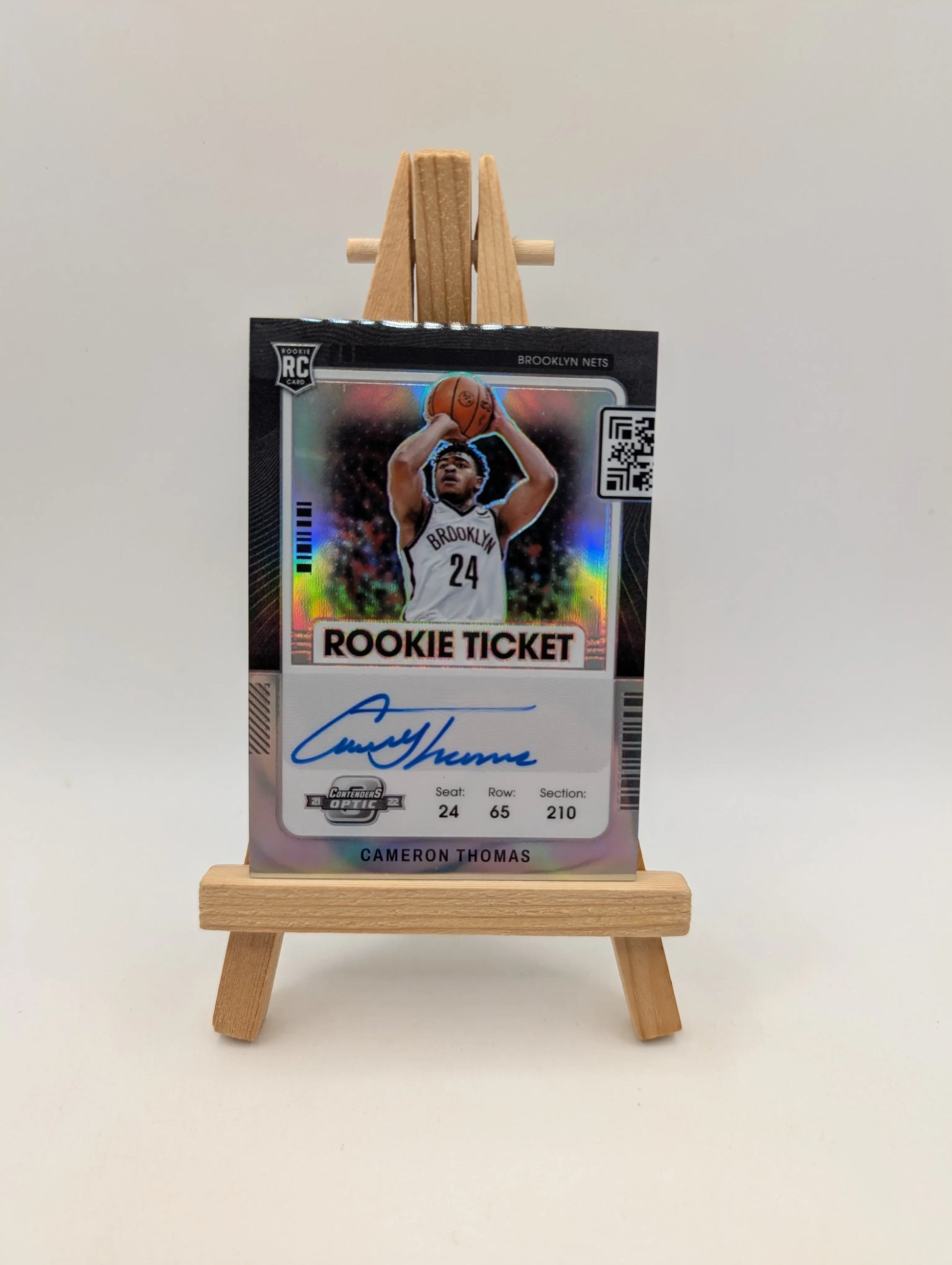 2021 Contenders Optic Cameron Thomas Variation Auto 137 FRENLY BRICKS - Open 7 Days