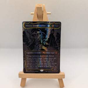Atraxa, Grand Unifier [Oil Slick Raised Foil] | Phyrexia: All Will Be One MTG 357 FRENLY BRICKS - Open 7 Days