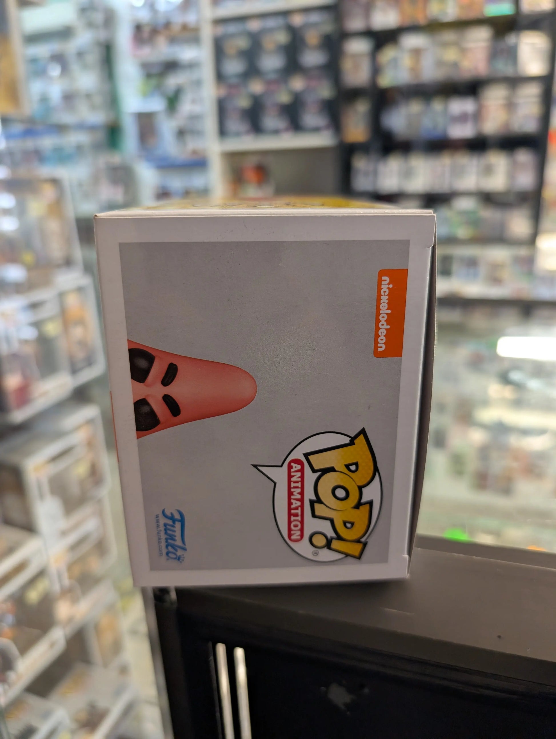 Funko POP! Animation: Spongebob Squarepants - Fry Cook Games Patrick #1668 FRENLY BRICKS - Open 7 Days