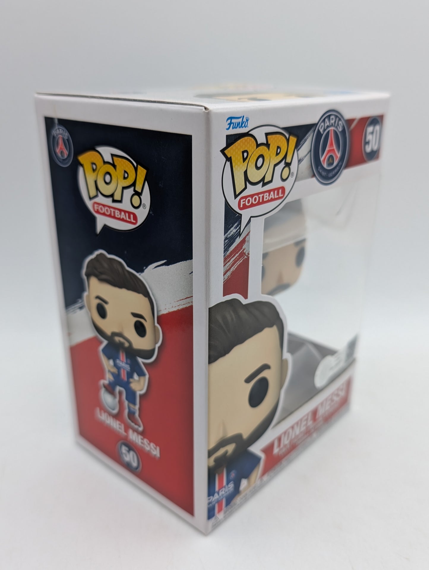 Funko Pop! Football Soccer Paris Saint-Germain - Lionel Messi Figure #50