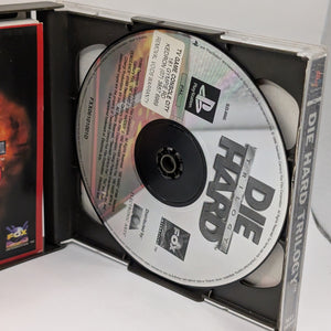 PS1 - Die Hard Trilogy Sony Playstation  One Game with Manual - PAL Tested FRENLY BRICKS - Open 7 Days