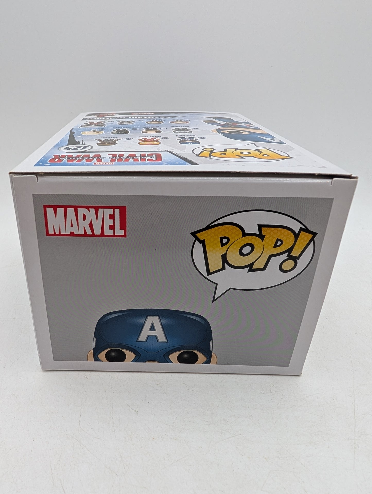 Funko POP! Marvel Captain America Civil War Captain America #125