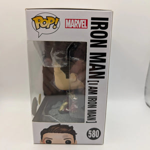 Iron Man I Am Iron Man Glow 580 Avengers Endgame Marvel Funko Pop Vinyl FRENLY BRICKS - Open 7 Days