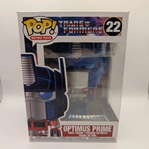 Pop Vinyl Figure - Pop Retro Toys - Transformers - Optimus Prime - # 22 FRENLY BRICKS - Open 7 Days