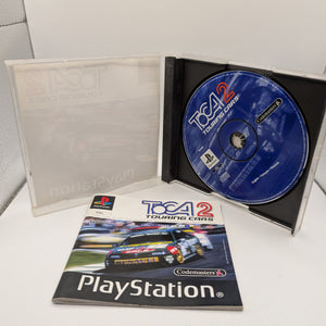 TOCA 2 Touring Cars  - PlayStation 1 (PS1) Game With Manual PAL FRENLY BRICKS - Open 7 Days