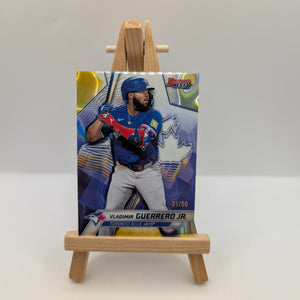 2025 Bowman’s Best Vladimir Guerrero Jr. Gold Refractor /50 #22 Blue Jays FRENLY BRICKS - Open 7 Days