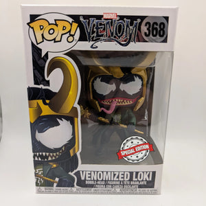 Funko Pop! Vinyl Marvel Venom Series #368 Venomized Loki FRENLY BRICKS - Open 7 Days