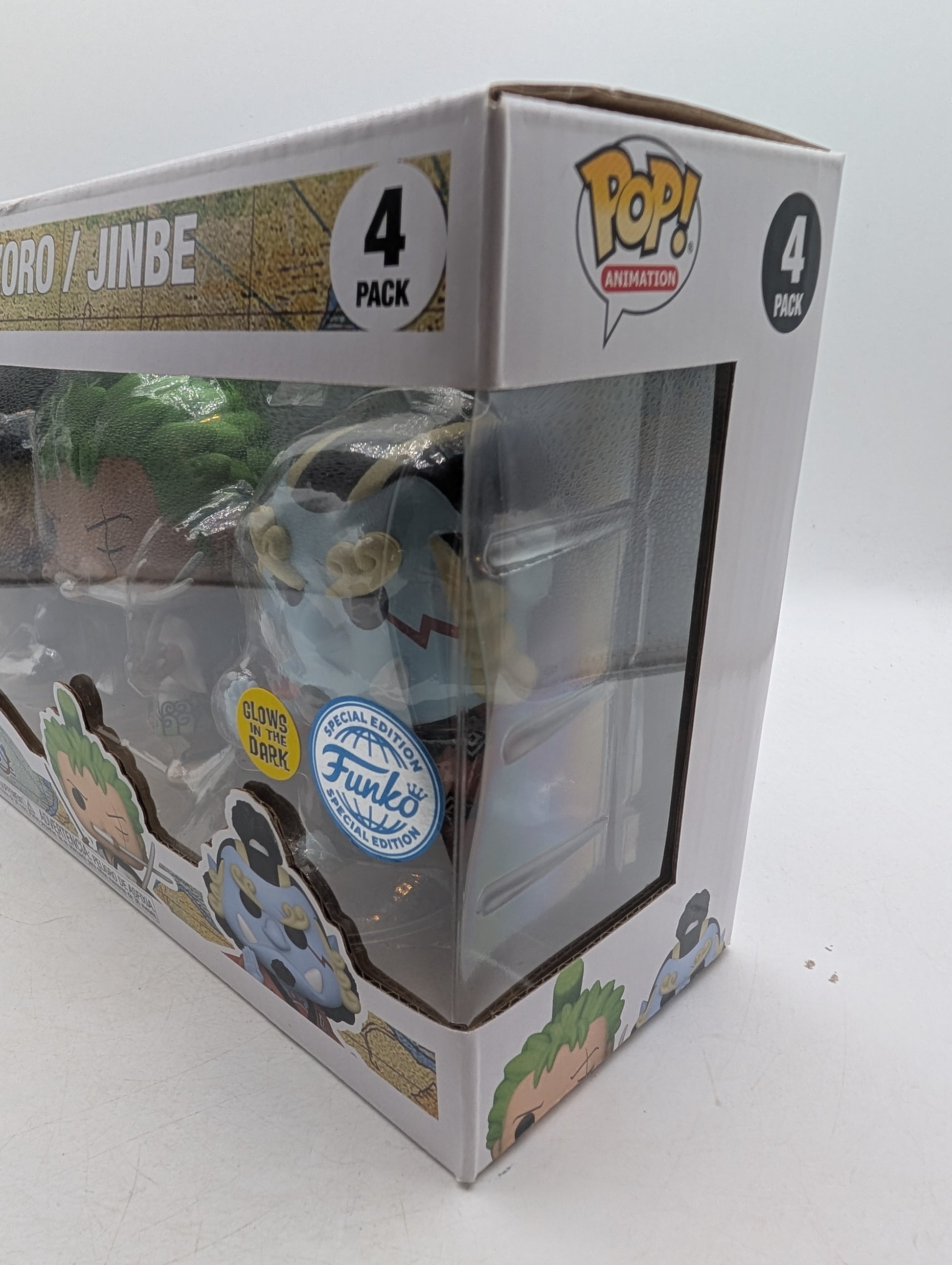Funko POP! Animation One Piece Luffytaro / Sabo / Roronoa Zoro / Jinbe (4pack) image 2