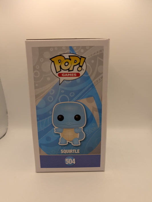 Funko Pop! Games - Pokemon - Squirtle (Diamond) #504 FRENLY BRICKS - Open 7 Days