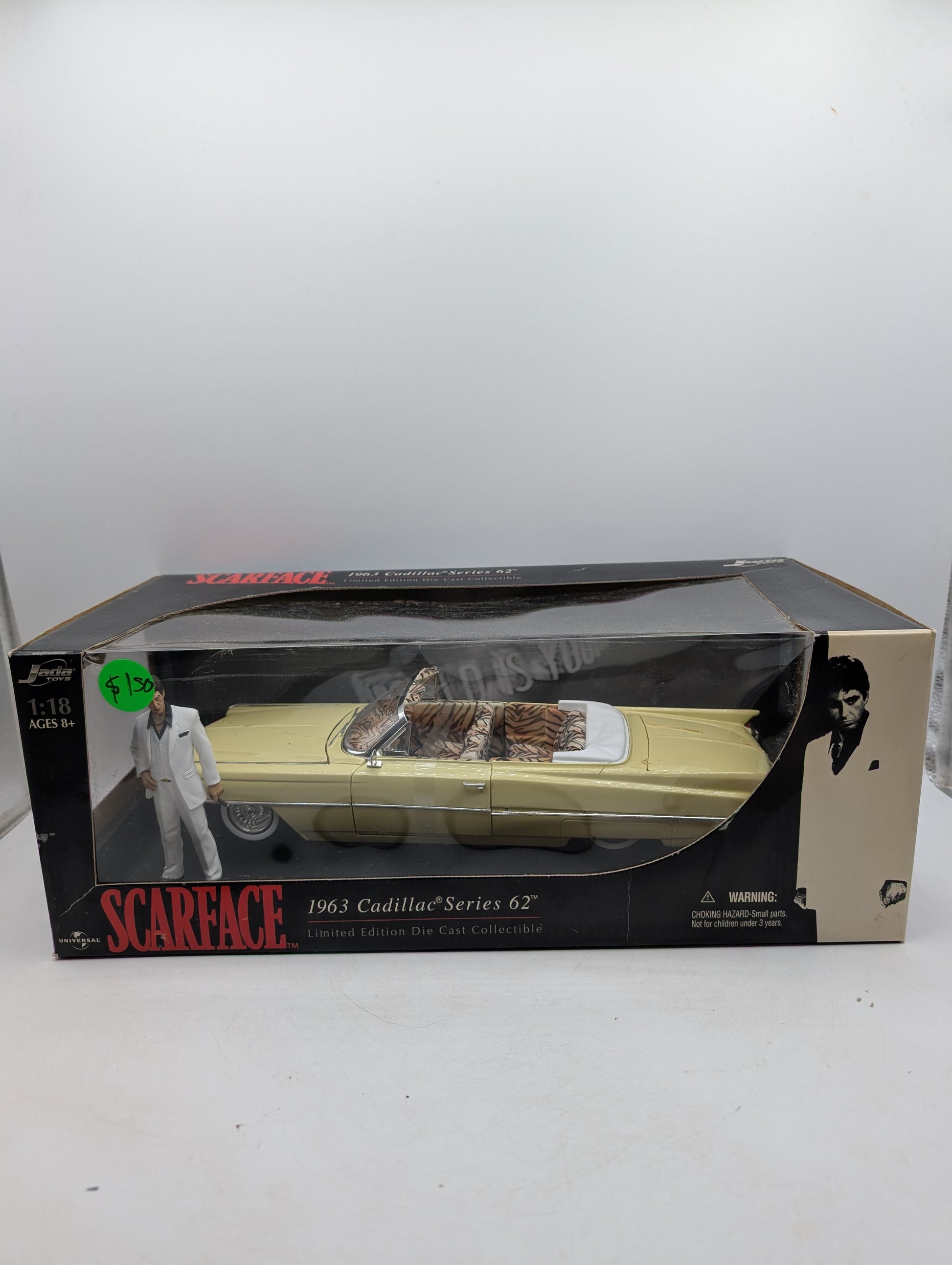 Jada Toys Scarface 1963 Cadillac 1:18 Limited Diecast Tony Montana image 1