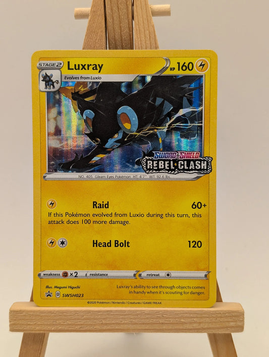SWSH: Sword & Shield Promo Cards #SWSH023 Luxray FRENLY BRICKS - Open 7 Days