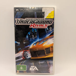 Need for Speed: Underground Rivals - PlayStation Portable (PSP, 2005 PAL) Racing FRENLY BRICKS - Open 7 Days