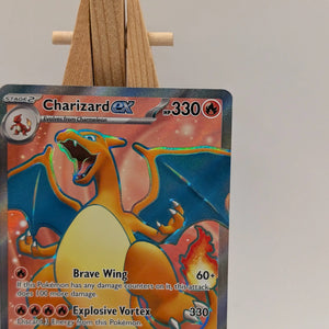 Pokémon TCG Charizard ex Scarlet & Violet-151 183/165 Holo Ultra Rare FRENLY BRICKS - Open 7 Days
