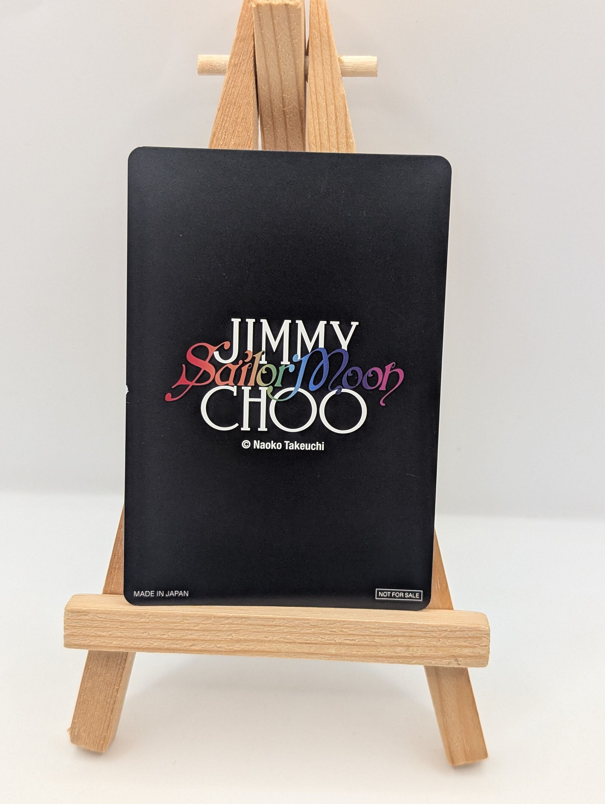JIMMY CHOO x SAILOR MOON Collector Card - Sailor Pluto Rainbow FRENLY BRICKS - Open 7 Days