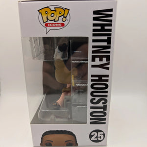 Funko Pop Vinyl Figure - Whitney Houston # 25 FRENLY BRICKS - Open 7 Days