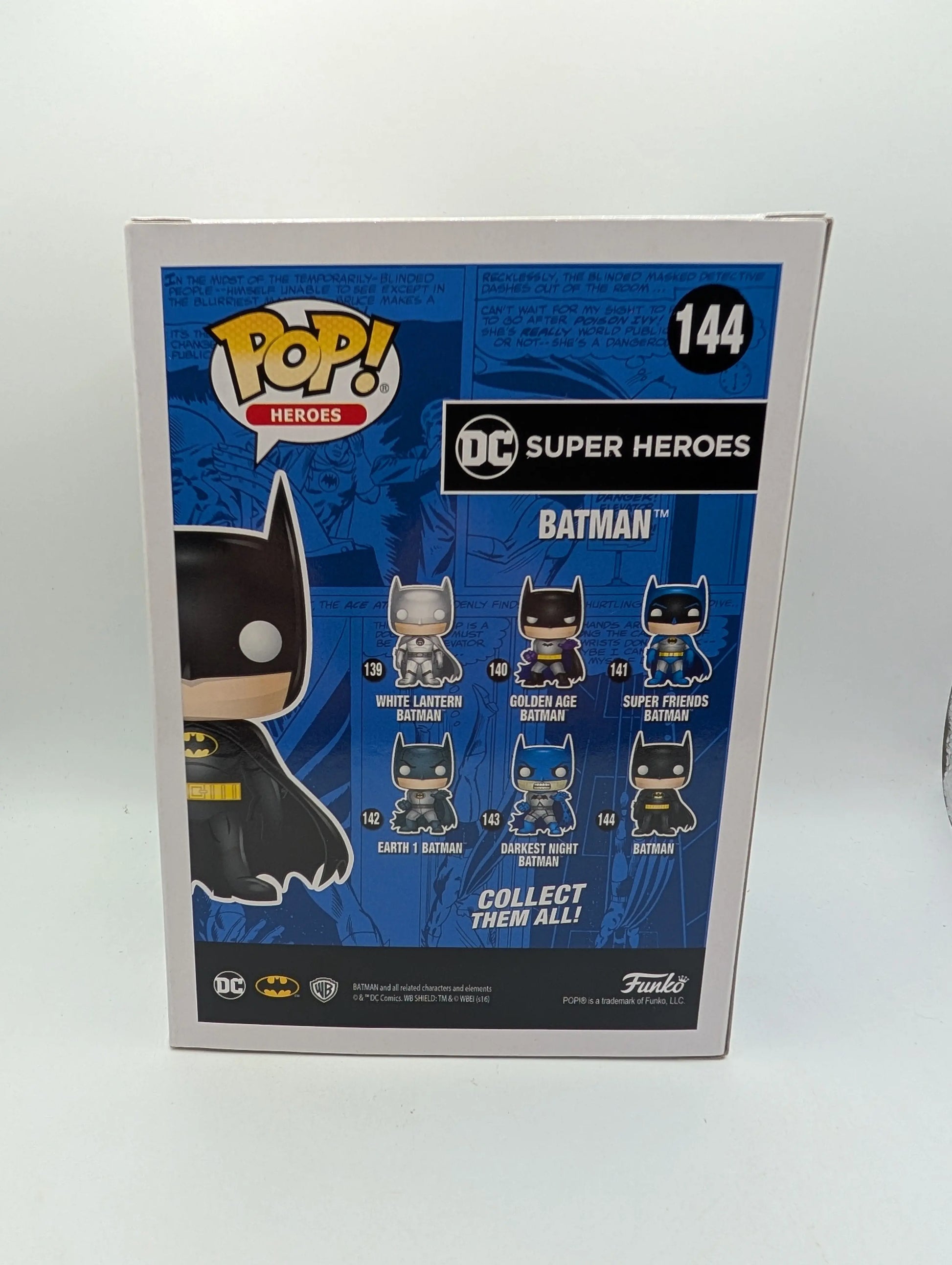Funko Pop 'Batman' #144 Exclusive Vinyl Figure FRENLY BRICKS - Open 7 Days