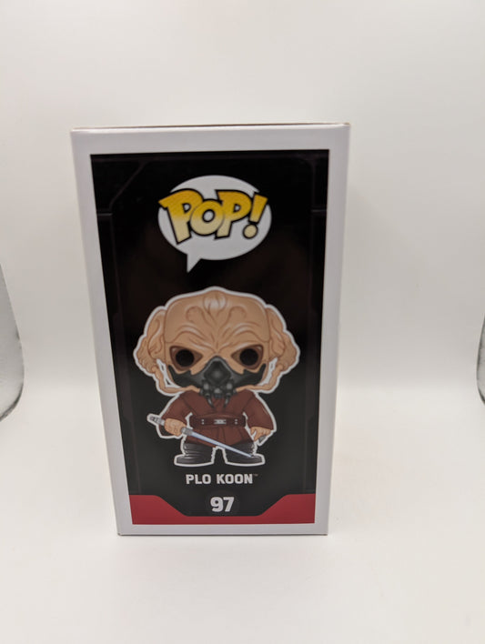 Star Wars: Plo Koon Funko Pop Vinyl Figure #97  2016 FRENLY BRICKS - Open 7 Days