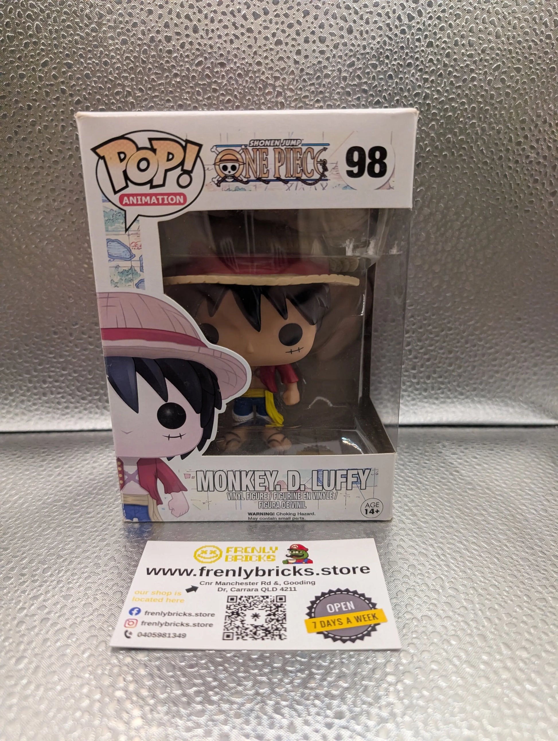 Monkey D Luffy #98 - One Piece - Funko Pop! Animation FRENLY BRICKS - Open 7 Days