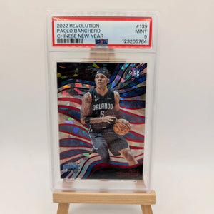 2022-23 Panini Revolution Paolo Banchero #139 Chinese New Year RC Rookie PSA 9 FRENLY BRICKS - Open 7 Days