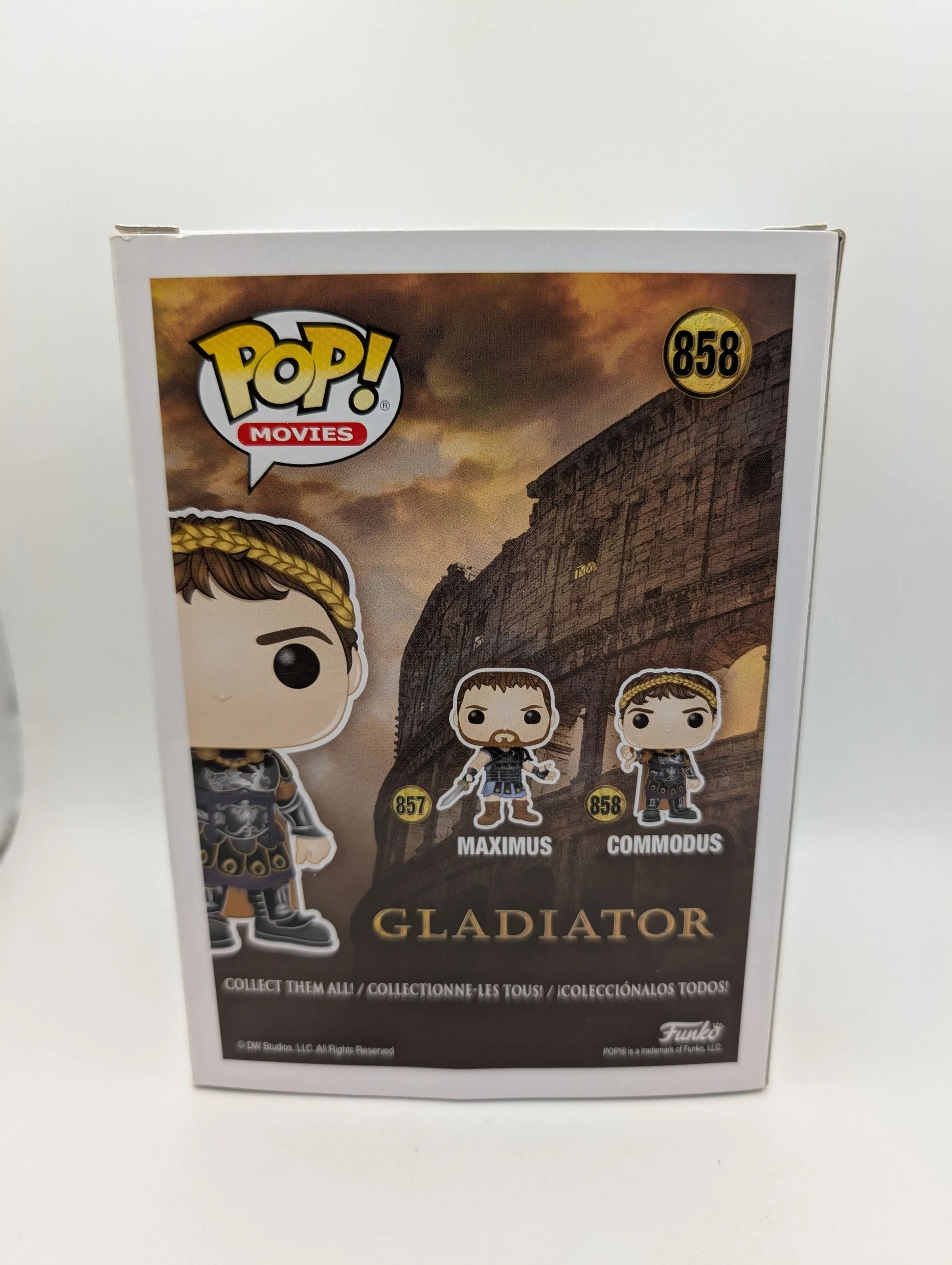 Funko Pop! Vinyl Commodus Pop 858 Gladiator 2019 Vaulted Figure FRENLY BRICKS - Open 7 Days