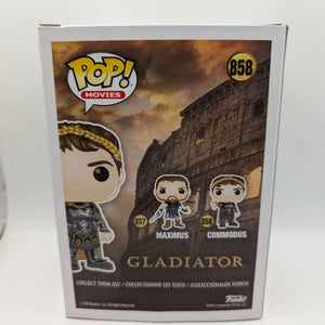 Funko Pop! Vinyl Commodus Pop 858 Gladiator 2019 Vaulted Figure FRENLY BRICKS - Open 7 Days