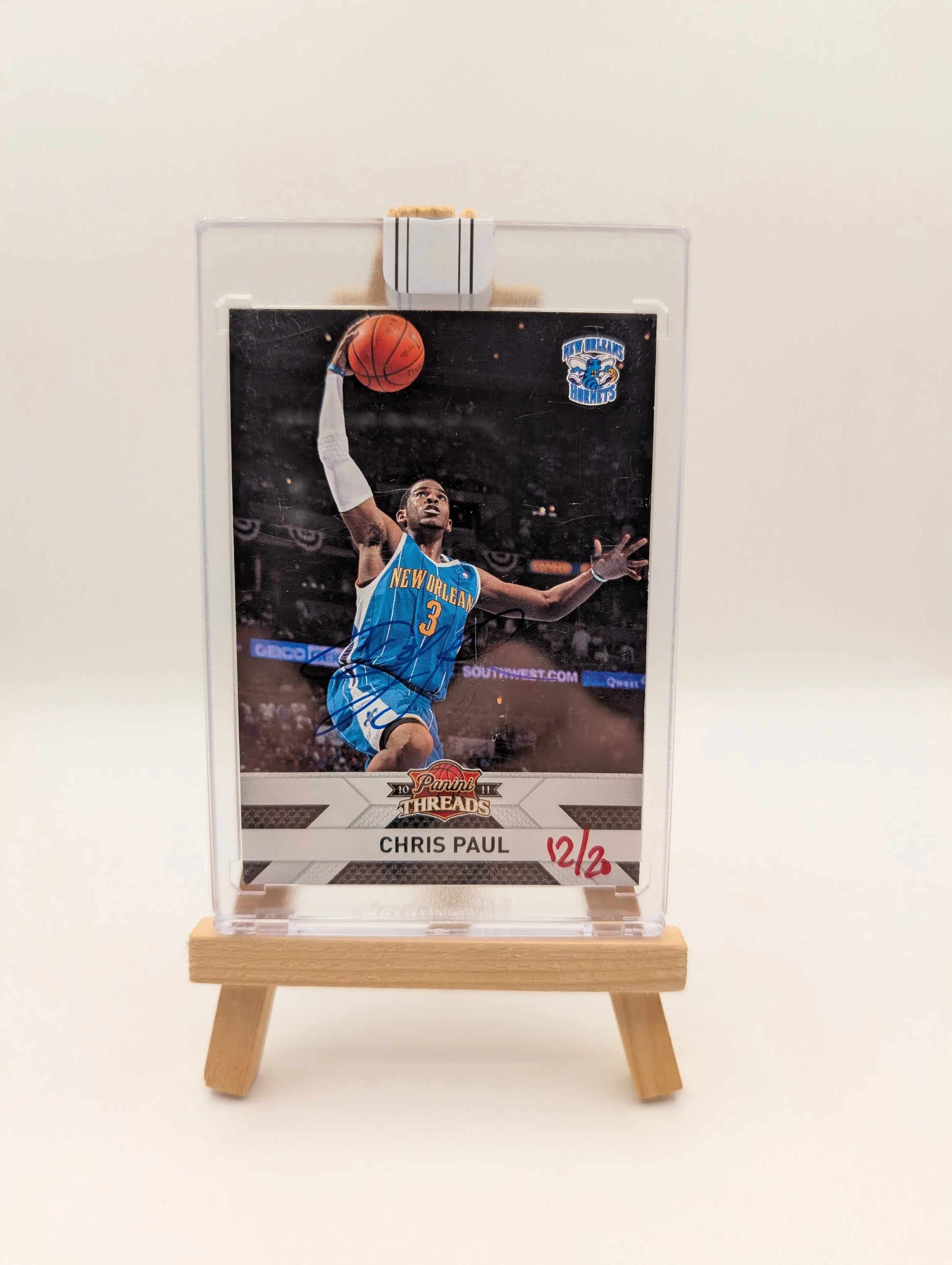 2010 Panini Threads Chris Paul Auto On Card 12/20 NBA FRENLY BRICKS - Open 7 Days