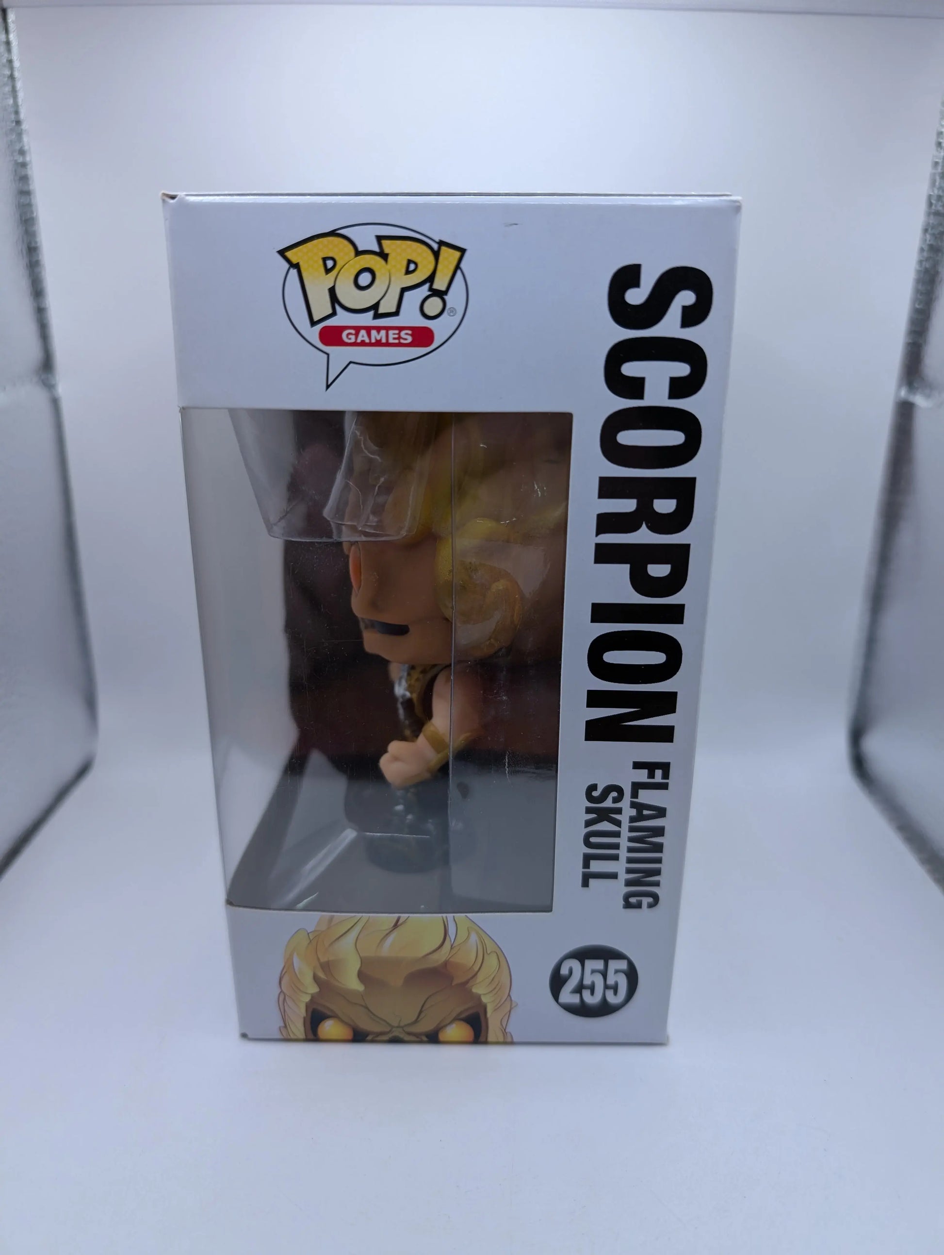 Funko Pop! Vinyl Scorpion Flaming Skull 255 Mortal Kombat X (2017) FRENLY BRICKS - Open 7 Days