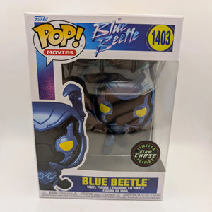 Blue Beetle - Blue Beetle #1403 CHASE Glow in the Dark Limited Edition Funko Pop FRENLY BRICKS - Open 7 Days