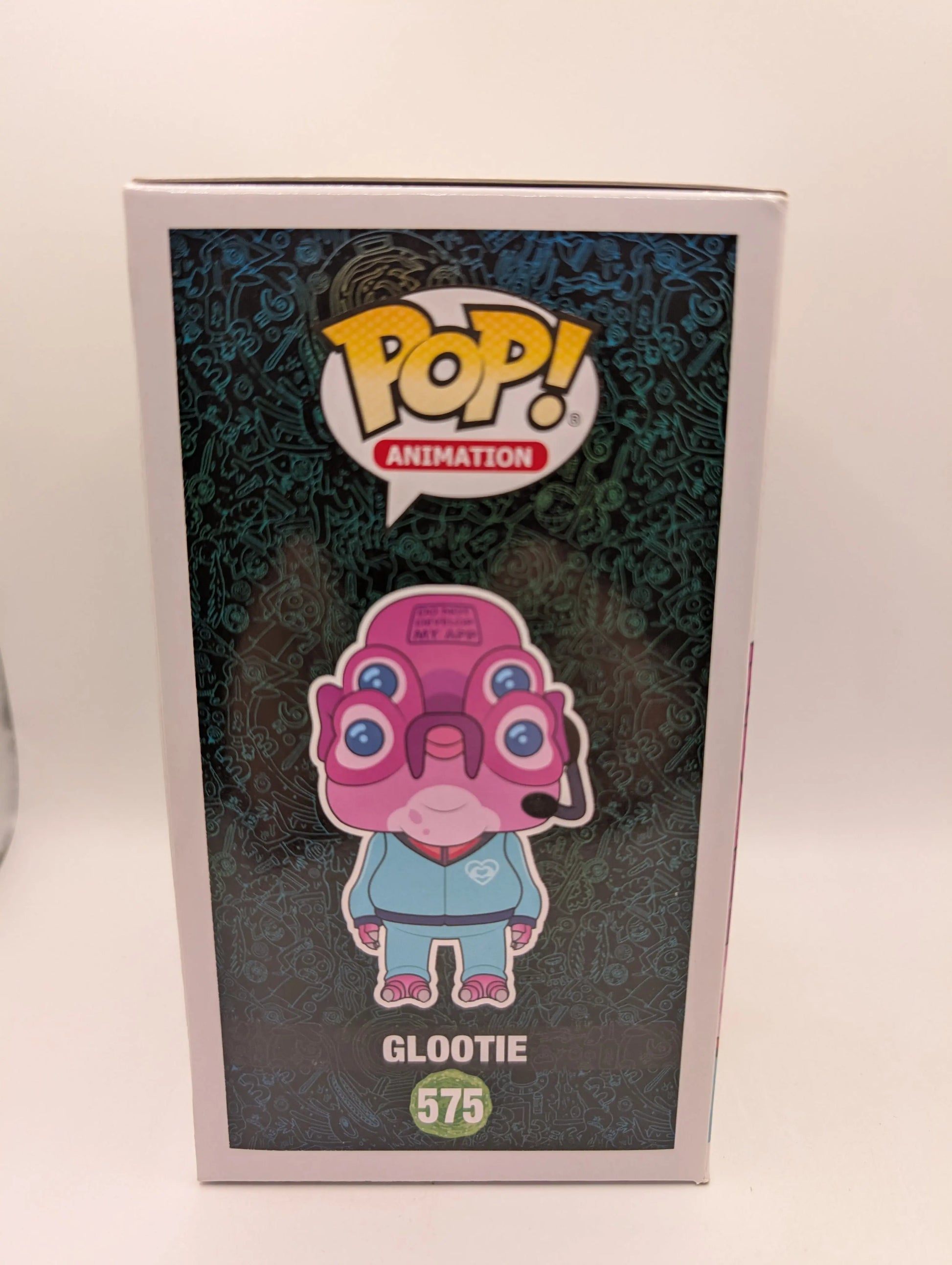 Funko Pop Rick & Morty - Glootie #575 - 2019 Summer Convention Exclusive FRENLY BRICKS - Open 7 Days