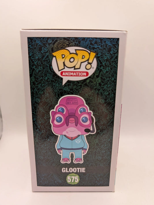Funko Pop Rick & Morty - Glootie #575 - 2019 Summer Convention Exclusive FRENLY BRICKS - Open 7 Days