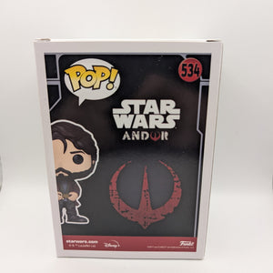 Star Wars - Cassian Andor Funko Pop Vinyl SDCC 2022 Exclusive #534 FRENLY BRICKS - Open 7 Days
