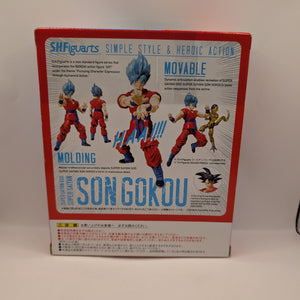 S.H.Figuarts Dragon ball Z Super Saiyan God SS Goku FRENLY BRICKS - Open 7 Days