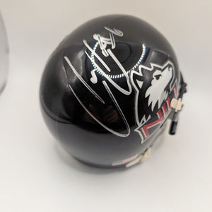 Jordan Lynch Signed Nothern Illinois Huskies Mini Helmet FRENLY BRICKS - Open 7 Days