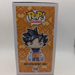 GOKU ULTRA INSTINCT SIGN Dragonball Z NYCC 2022 Funko POP! #1232 FRENLY BRICKS - Open 7 Days