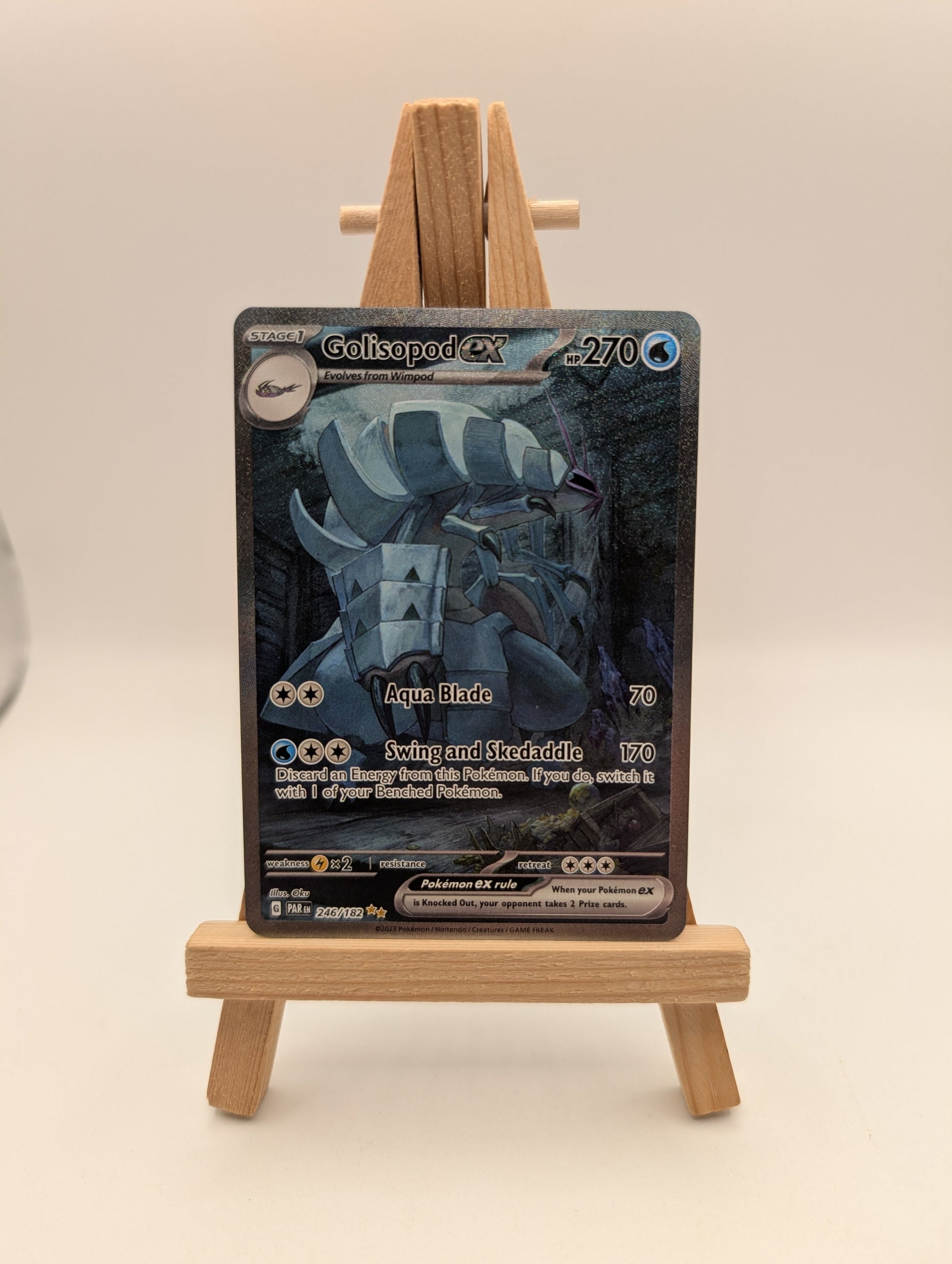Golisopod ex 246/182 | Paradox Rift | Special Illustration Rare | Pokemon Card FRENLY BRICKS - Open 7 Days