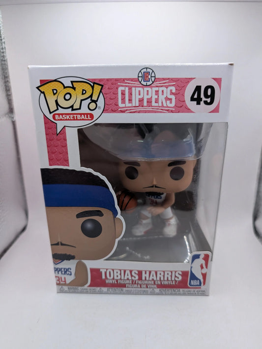 NBA Funko Pop Vinyl Figure Tobias Harris 49 FRENLY BRICKS - Open 7 Days