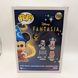 Sorcerer Mickey #990 Fantasia Disney Funko Pop Vinyl FRENLY BRICKS - Open 7 Days