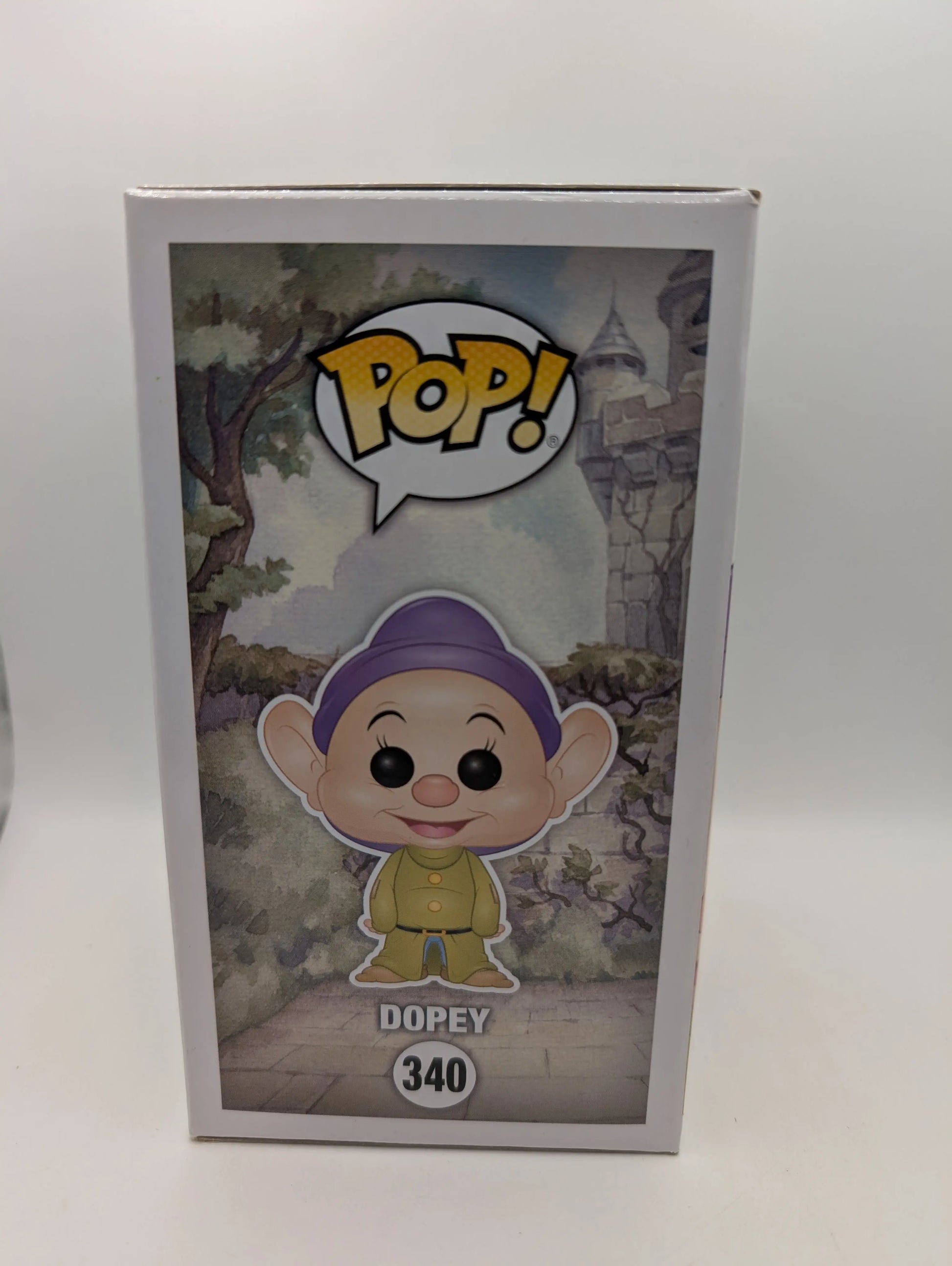 Dopey - 340 - Pop Vinyl - Snow White and the Seven Dwarfs - Disney - VAULTED FRENLY BRICKS - Open 7 Days