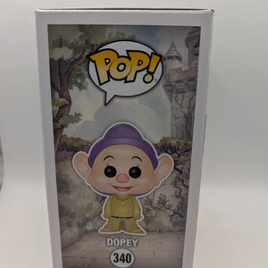 Dopey - 340 - Pop Vinyl - Snow White and the Seven Dwarfs - Disney - VAULTED FRENLY BRICKS - Open 7 Days