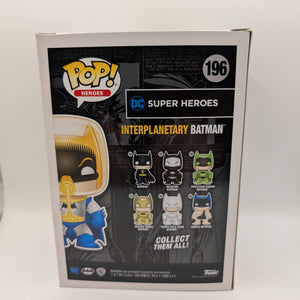 FUNKO POP! Interplanetary Batman #196 DC SuperHeroes Vinyl Figure Box Exclusive FRENLY BRICKS - Open 7 Days