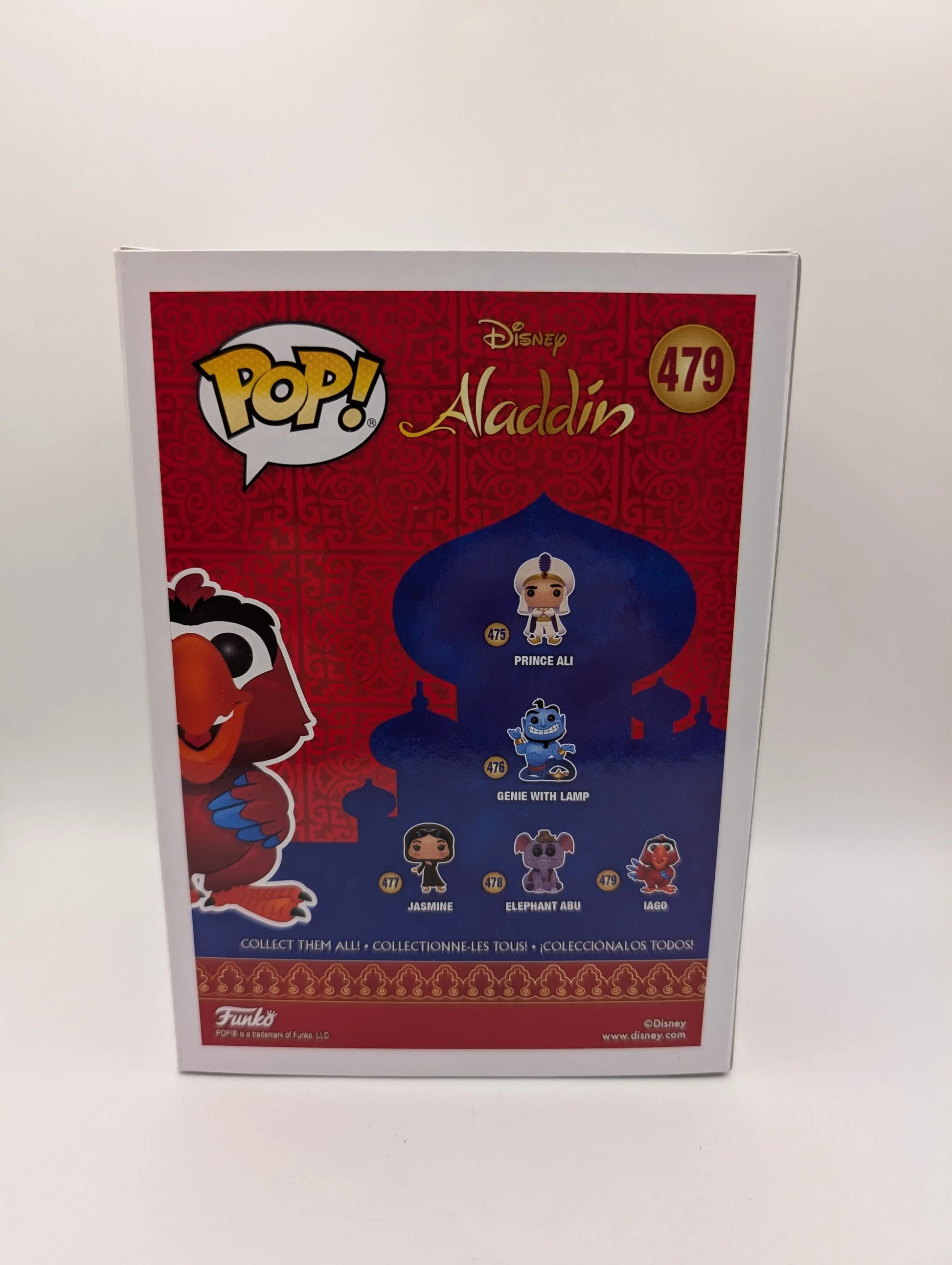 Funko POP! Disney Aladdin Iago #479 Vinyl Figure FRENLY BRICKS - Open 7 Days