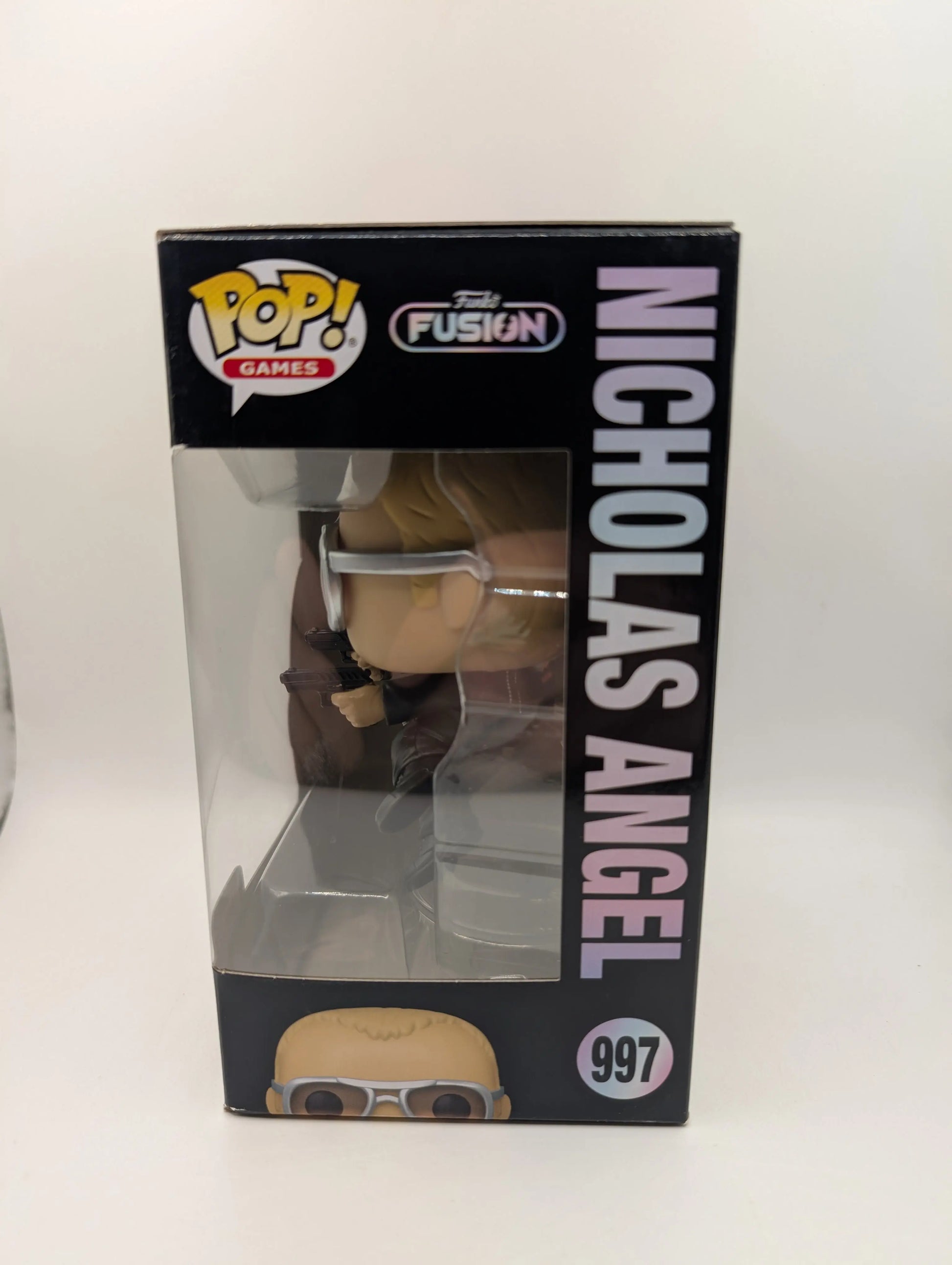 Funko Pop - Funko Fusion Nicholas Angel 997 - Hot Fuzz - Pop Games FRENLY BRICKS - Open 7 Days