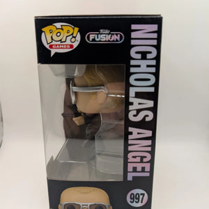 Funko Pop - Funko Fusion Nicholas Angel 997 - Hot Fuzz - Pop Games FRENLY BRICKS - Open 7 Days