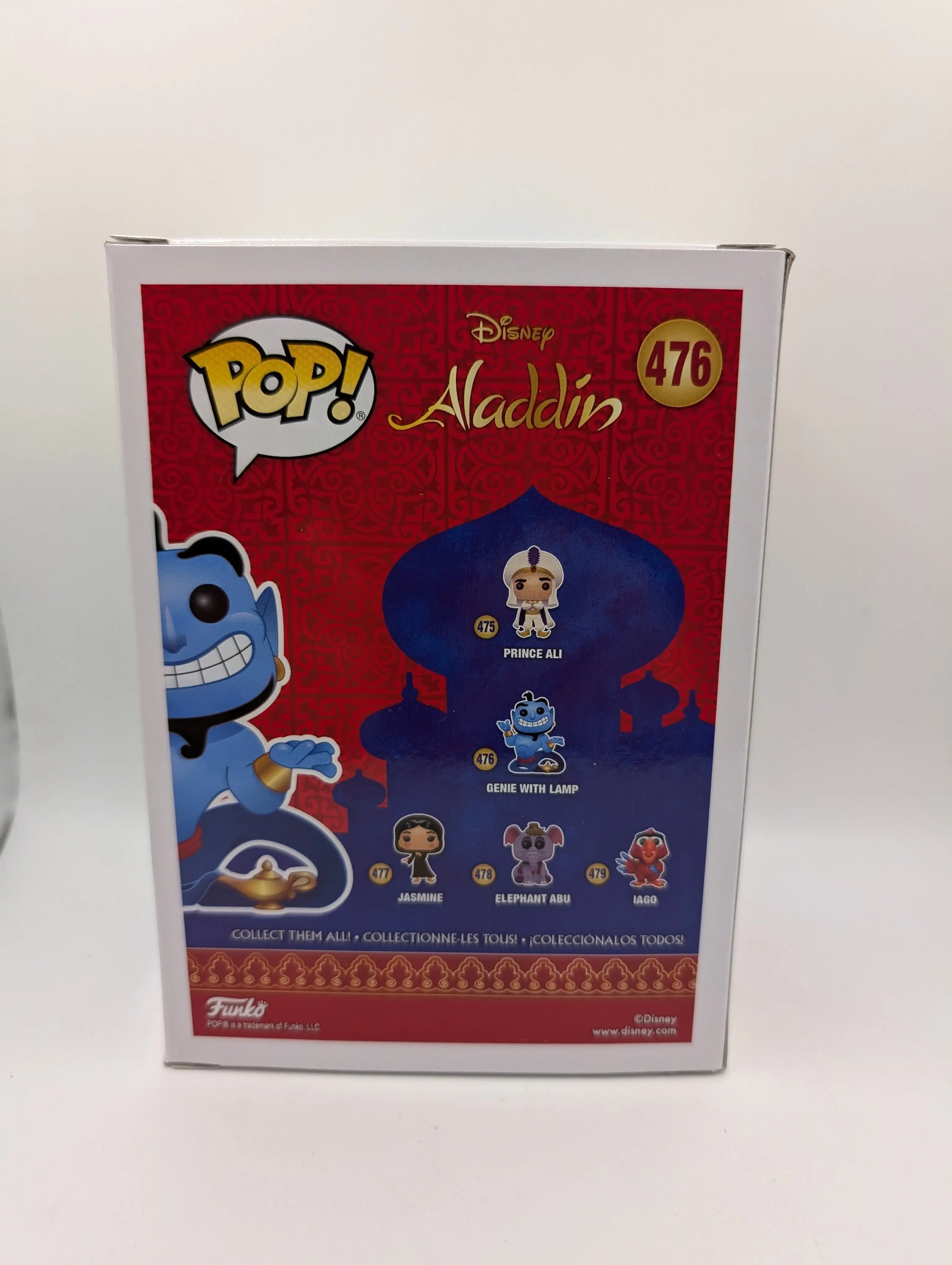 Genie With Lamp 476 Aladdin Disney Funko Pop Vinyl FRENLY BRICKS - Open 7 Days