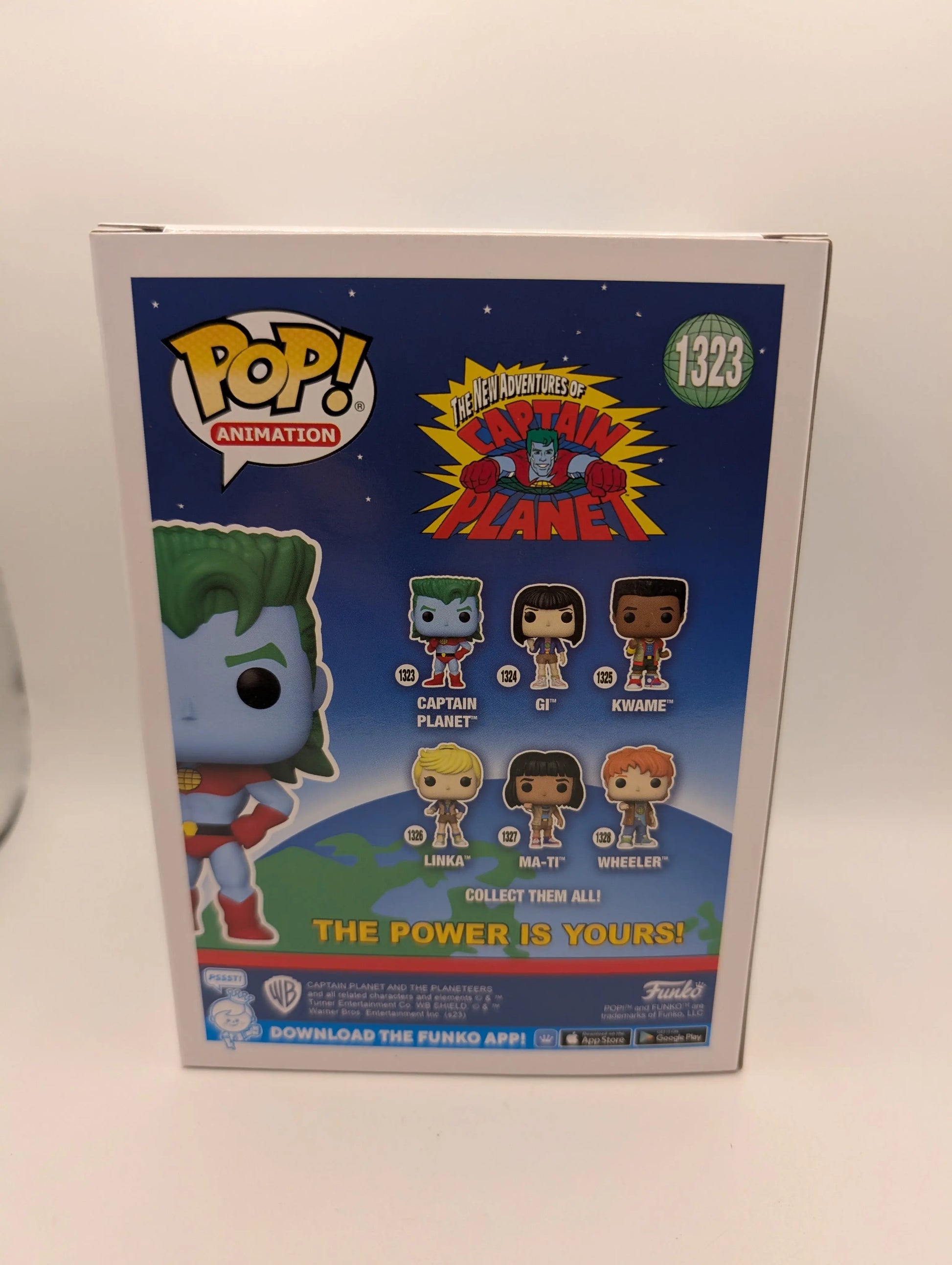 Funko POP! Animation: Captain Planet #1323 FRENLY BRICKS - Open 7 Days