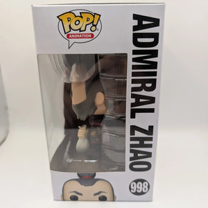 Funko Animation Nickelodeon Avatar ADMIRAL ZHAO #998 FRENLY BRICKS - Open 7 Days