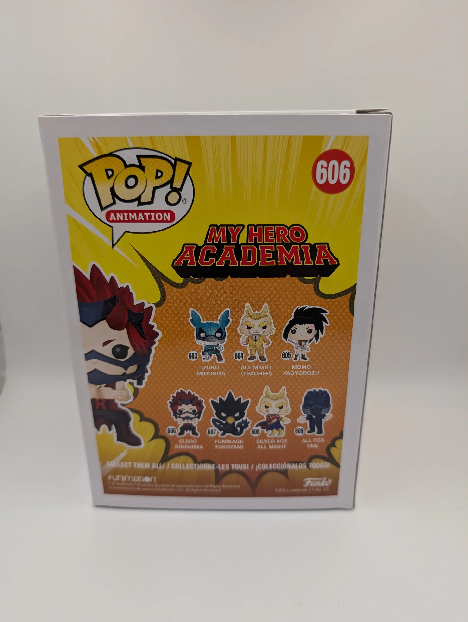 Funko Pop Eijiro Kirishima 606 My Hero Academia Vinyl Figure FRENLY BRICKS - Open 7 Days