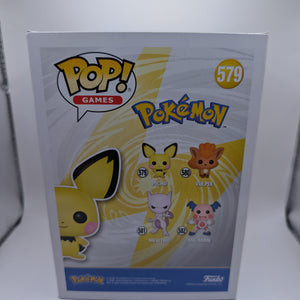 Pichu Pop 579 Flocked - Pokemon Funko Pop! Vinyl - 2020 Wonderous Conv FRENLY BRICKS - Open 7 Days